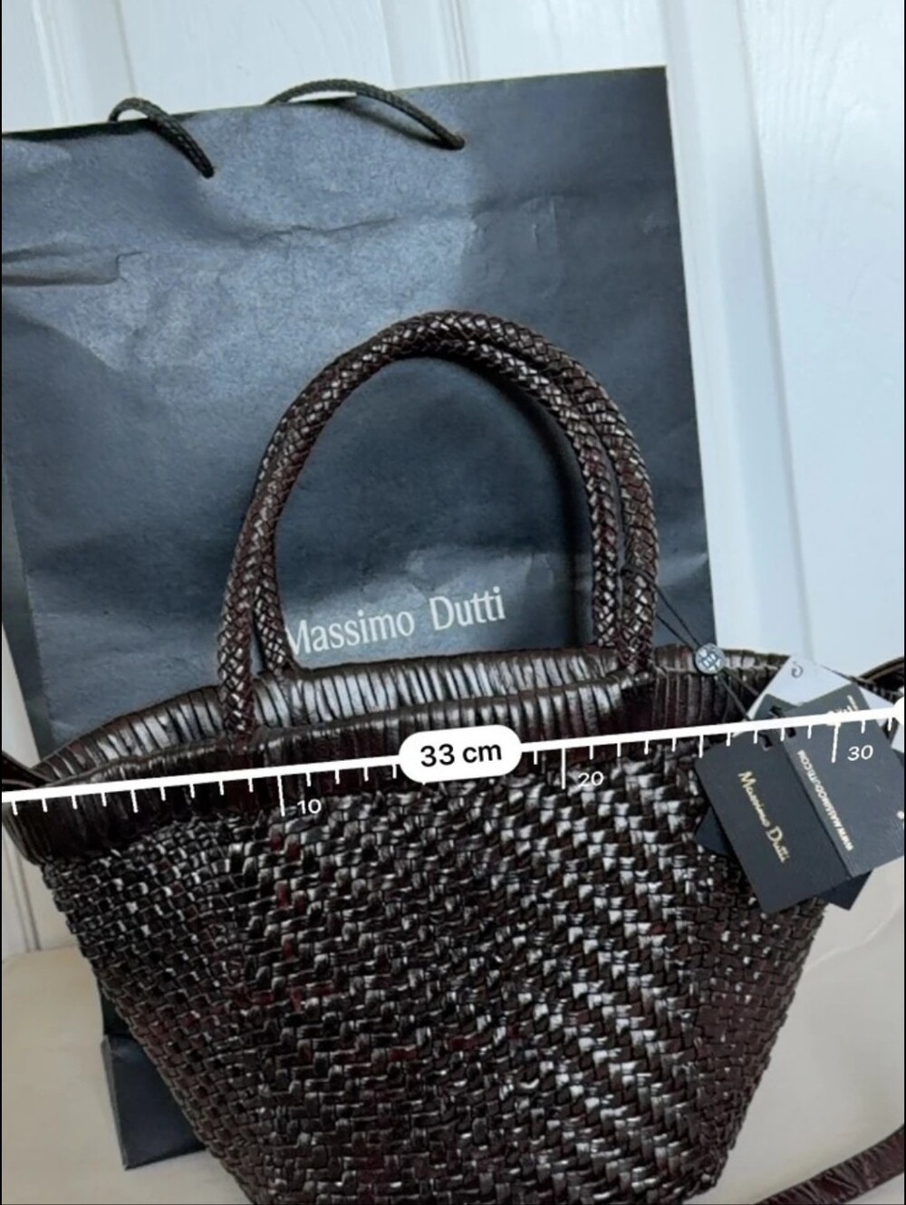 Massimo Dutti Leather Bag - Picture 5 of 7